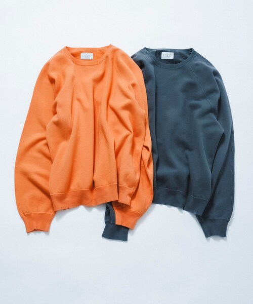 URBAN RESEARCH（アーバンリサーチ）の「Unlikely　Raglan Sleeve Crew（スウェット・メンズ・Black/Orange・M/L/XL）」の13枚目の写真