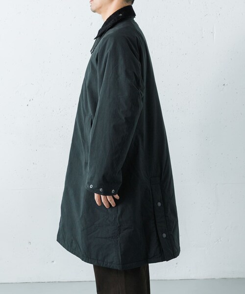 URBAN RESEARCH（アーバンリサーチ）の「Barbour　PADDED EXMOOR COAT（テーラードジャケット・メンズ・black・36/38/40/42）」の9枚目の写真