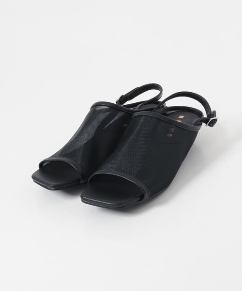 URBAN RESEARCH ROSSO（アーバンリサーチロッソ）の「REMME　メッシュパンプス（サンダル・レディース・NEGRO・36/37/38/39）」の5枚目の写真