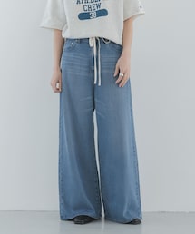 URBAN RESEARCH Sonny Label | リヨセルコットンドロストワイドデニム(デニムパンツ)