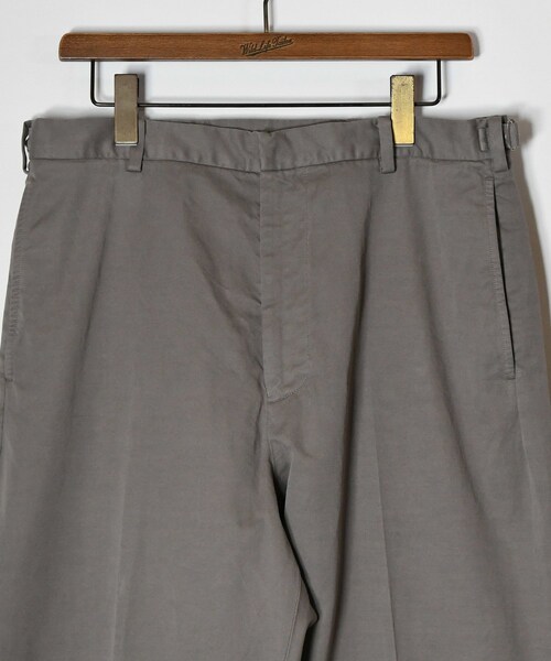 ADAM ET ROPE'（アダムエロペ）の「【KAPTAIN SUNSHINE】Garment Dyed Scottish Sideseemless Trousers（その他パンツ・メンズ・ライトグレー/カーキ・L/M/S）」の9枚目の写真