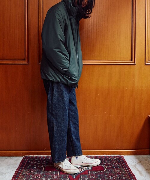 ADAM ET ROPE'（アダムエロペ）の「【GOLDWIN/ゴールドウィン】WINDSTOPPER BY GORE-TEX LABS Puffy Jacket（ダウンジャケット/コート・メンズ・ブラック/ダークブラウン/グリーン・1/2/3/4）」の19枚目の写真