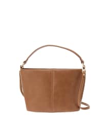 LAGUNAMOON | フェイクオイルレザー2WAYバッグ(ハンドバッグ)