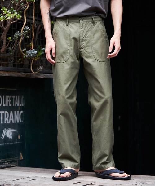 ADAM ET ROPE'（アダムエロペ）の「【BONCOURA/ボンクラ】ベイカーパンツ（その他パンツ・メンズ・オリーブ・28/30/32）」の16枚目の写真