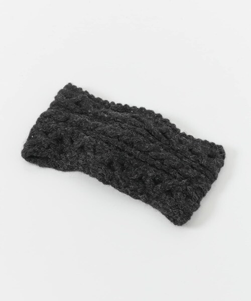 URBAN RESEARCH Sonny Label（アーバンリサーチサニーレーベル）の「HIGHLAND 2000　アルパカヘッドバンド（ヘアバンド・レディース・WHITE/CHARCOAL/CAMEL・one）」の8枚目の写真