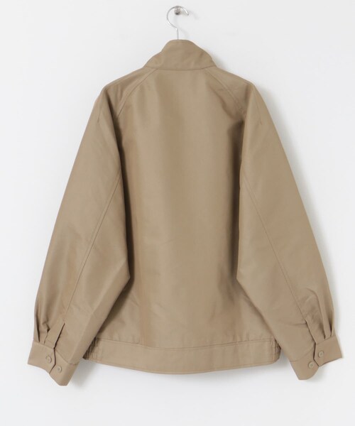 EKAL(エカル)の「『吸水速乾/イージーケア』coolmax chino スタンドジャケット(ブルゾン・メンズ・ベージュ/ネイビー・M/L)」の20枚目の写真