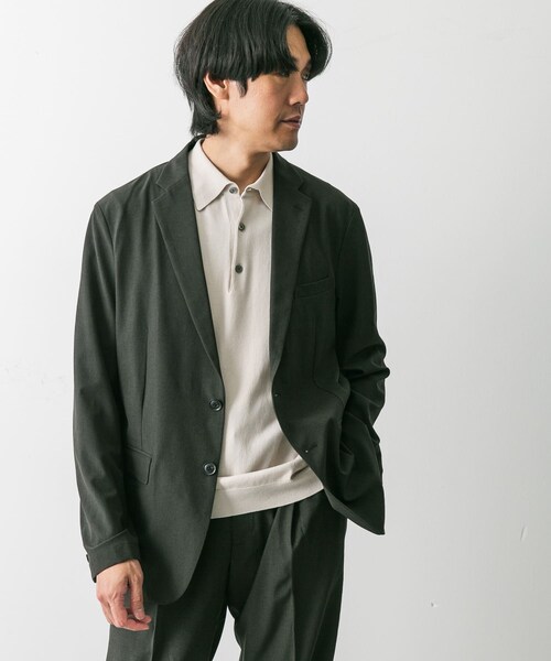 URBAN RESEARCH DOORS(アーバンリサーチドアーズ)の「『イージーケア/速乾』LIFE STYLE TAILOR ウォッシャブルアクティブジャケット(テーラードジャケット・メンズ・KHAKI/NAVY/GRAY・S/M/L/XL)」の19枚目の写真