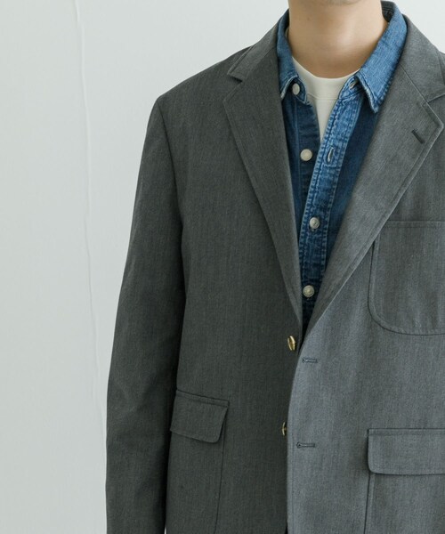 URBAN RESEARCH(アーバンリサーチ)の「FREEMANS SPORTING CLUB St MARKS JACKET(テーラードジャケット・メンズ・31グレー/51ネイビー/61オリーブ/70カーキ・S/M/L)」の1枚目の写真