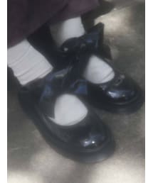 merry jenny | auroraリボンラバーシューズ(パンプス)