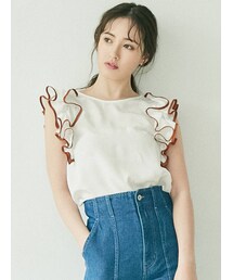 dazzlin | ダブルパイピングトップス(シャツ/ブラウス)