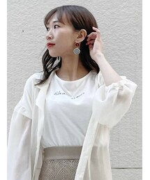 dazzlin | ナチュラルペアサークルイヤリング(イヤリング)