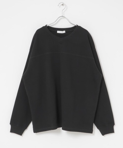 SENSE OF PLACE by URBAN RESEARCH(センスオブプレイスバイアーバンリサーチ)の「カノコVネックスウェット(スウェット・メンズ・BLACK/NAVY/BORDEAUX・M/L)」の12枚目の写真