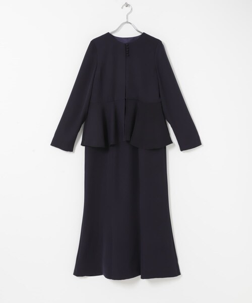 URBAN RESEARCH ROSSO（アーバンリサーチロッソ）の「kaene　フレアジャケットセットワンピース（ワンピース・レディース・beige/navy・M）」の20枚目の写真