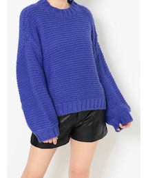 EVRIS | ショートガーターニットトップス(ニット/セーター)