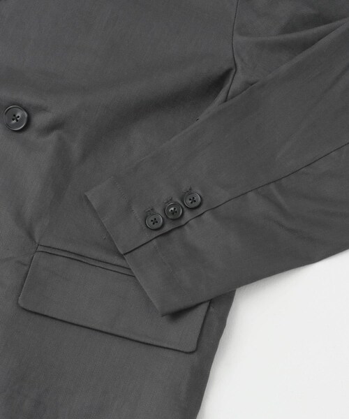 ITEMS URBANRESEARCH(アイテムズ アーバンリサーチ)の「『セットアップ対応』Linen Blend Double Jacket(テーラードジャケット・メンズ・CHA/IVO/BRN・M/L)」の21枚目の写真