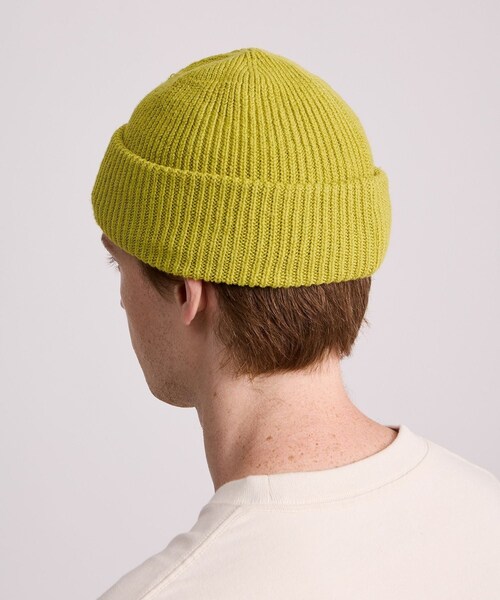 Saturdays NYC(サタデーズ ニューヨークシティ )の「SNYC Solid Beanie(ニットキャップ/ビーニー・レディース・ブラック/オリーブ/イエロー・F)」の19枚目の写真