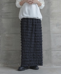 URBAN RESEARCH Sonny Label | カットフリルナロースカート(スカート)