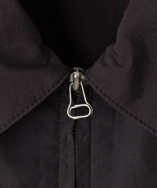 ADAM ET ROPE'(アダムエロペ)の「【AURALEE(オーラリー)】GARMENT-DYED FINX SHUTTLE WEATHER JUMPSUIT(つなぎ/オールインワン・レディース・ダークブラウン・1)」の12枚目の写真