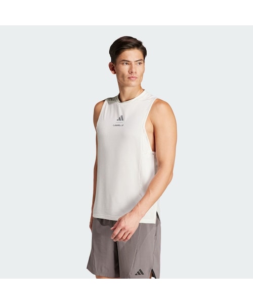 adidas（アディダス）の「Les Mills グラフィック タンクトップ