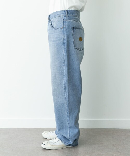 URBAN RESEARCH Sonny Label（アーバンリサーチサニーレーベル）の「『別注』RED KAP×Sonny Label　ワイドデニムパンツ（デニムパンツ・メンズ・ライトインディゴ/ユーズド・M/L）」の11枚目の写真