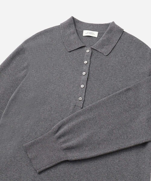 Saturdays NYC（サタデーズ ニューヨークシティ ）の「Martina Collared Dress  | WOMEN（ワンピース・レディース・ブラック/チャコール/ブラウン・M/S）」の16枚目の写真