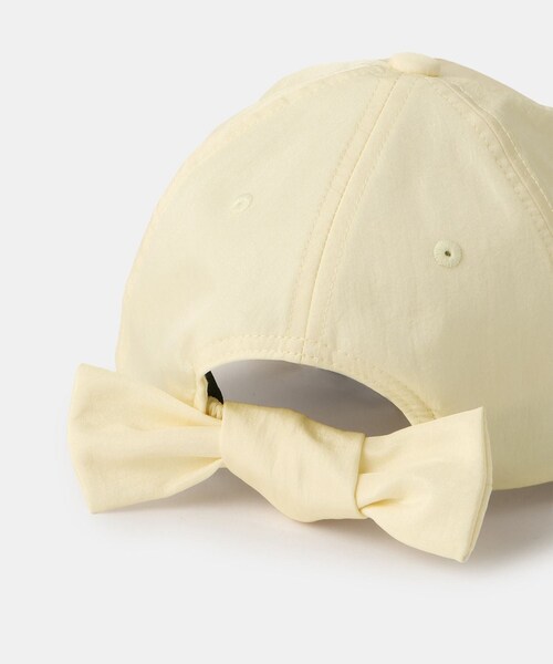 ROPE' PICNIC(ロペピクニック)の「【KIDS/キッズ】シャイニーバックリボンキャップ/リンクコーデ(キャップ・レディース・ブラック/ブルー系/クリーム・F)」の18枚目の写真