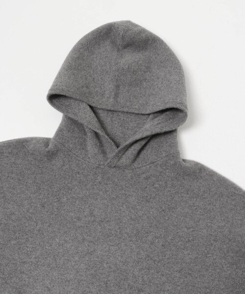 URBAN RESEARCH（アーバンリサーチ）の「dDdDdDd　CASHMERE VINTAGE HOODIE（ニット/セーター・メンズ・DARK GRAY/PURE BEIGE・S/M/L/XL）」の5枚目の写真