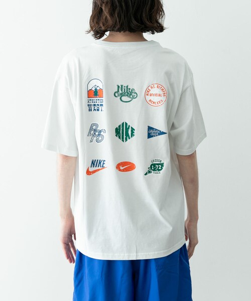 URBAN RESEARCH Sonny Label（アーバンリサーチサニーレーベル）の「NIKE　AS M NSW TEE XMAP（Tシャツ/カットソー・メンズ・WHITE/BLACK/BLUE・M/L）」の5枚目の写真