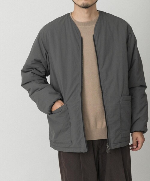 EKAL（エカル）の「『UR TECH』ナイロンタッサーブルゾン（その他アウター・メンズ・ストーンベージュ/グラファイト/レイクウッド・M/L）」の16枚目の写真