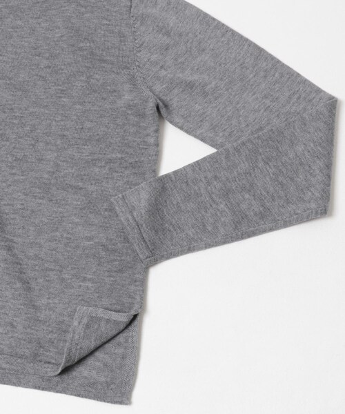 THE GOODLAND MARKET(ザグッドランドマーケット)の「『別注』MIDIUMISOLID×THE GOODLAND MARKET turtle neck PO(ニット/セーター・レディース・Gray/brown/blue・FREE)」の7枚目の写真