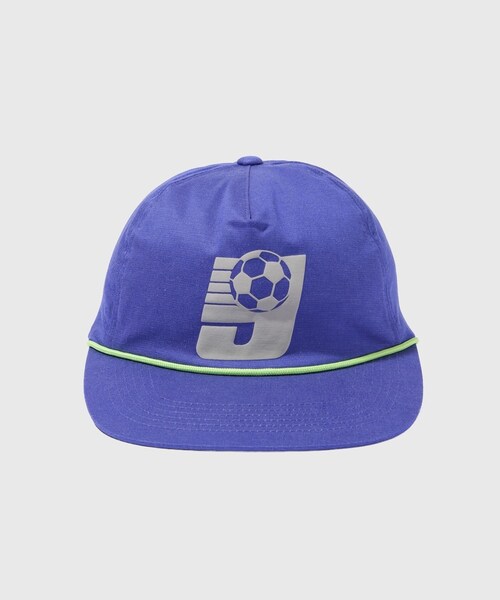 ADAM ET ROPE'（アダムエロペ）の「【YESEYESEE/イエスアイシー】Soccoer Team Trucker（キャップ・メンズ・ブラック/ホワイト/ブルー・F）」の5枚目の写真
