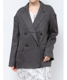 MERCURYDUO | リネンジャケット(テーラードジャケット)