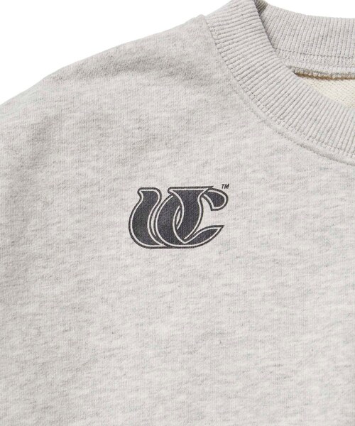 JUNRED(ジュンレッド)の「【梅田サイファー ×UMBRO×JUNRED】セットアップ対応スウェットプルオーバー(スウェット・レディース・ライトグレー/ネイビー・L/M/S)」の17枚目の写真