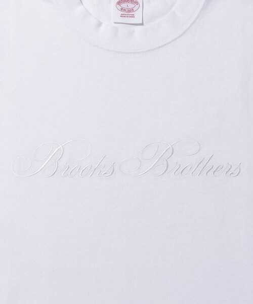 ADAM ET ROPE'(アダムエロペ)の「【Brooks Brothers/ブルックスブラザーズ】BB EMB SS TEE(Tシャツ/カットソー・メンズ・ブラック/ホワイト・L/M/XL)」の10枚目の写真