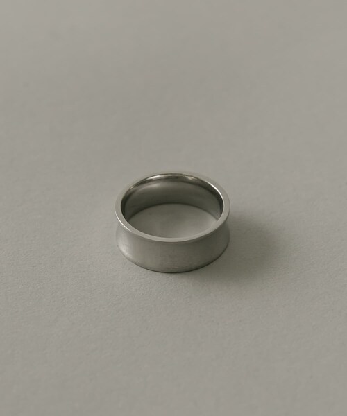 SMELLY（スメリー）の「ステンレスシンプルリング（リング・メンズ・SLV・19）」の4枚目の写真
