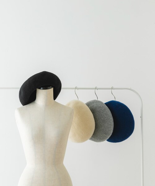 RODE SKO（ロデスコ）の「バスクベレー帽（ハンチング/ベレー帽・レディース・ROYAL/IVORY/L.GRAY/BLACK・one）」の16枚目の写真
