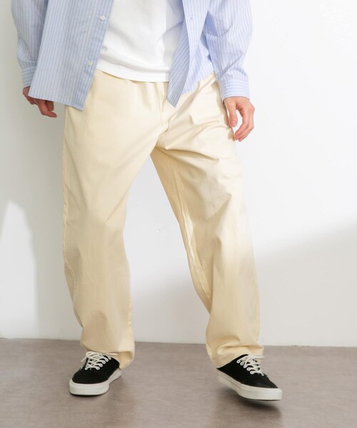 URBAN RESEARCH Sonny Label（アーバンリサーチサニーレーベル）の「ベーシックワイドイージーチノパンツ（チノパンツ・メンズ・ベージュ/キナリ/チャコール/ブラック・S/M/L）」の22枚目の写真