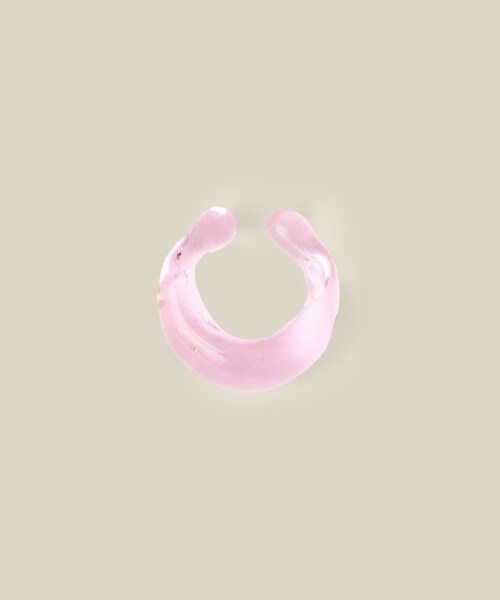 ROPE'（ロペ）の「【LUCE MACCHIA（ルーチェマッキア）】別注 Glass Earcuff（イヤリング・レディース・ピンク/その他・F）」の13枚目の写真