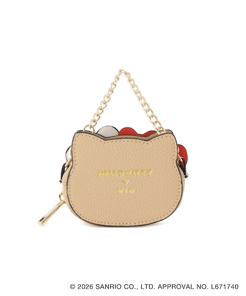 VIS(ビス)の「【HELLO KITTY×VIS】日焼けデザイン ハローキティフェイスポーチチャーム(ポーチ・レディース・ベージュ・F)」の22枚目の写真