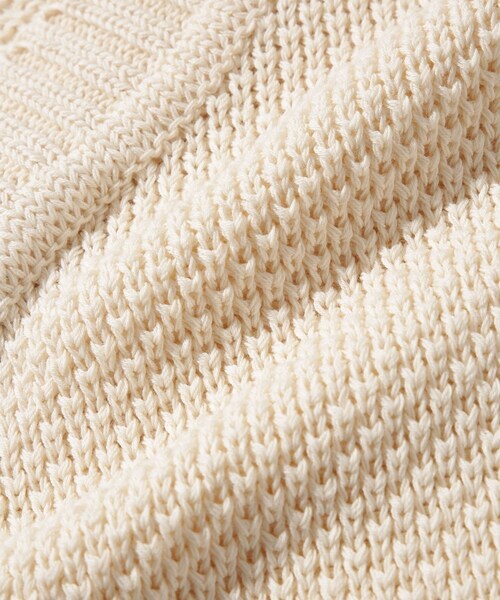 ADAM ET ROPE'(アダムエロペ)の「【ROYAL MER for WILD LIFE TAILOR】EX LYAM(ニット/セーター・メンズ・キナリ/ネイビー・L/M)」の15枚目の写真