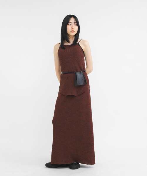 KBF（ケイビーエフ）の「フリンジマルチアクセサリー（ポーチ・レディース・BLACK/IVORY・One）」の19枚目の写真