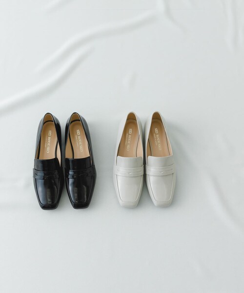 RODE SKO（ロデスコ）の「『MADE IN JAPAN』3cmヒールローファー（ローファー・レディース・BLACK/LIGHT GRAY・36/37/38）」の19枚目の写真