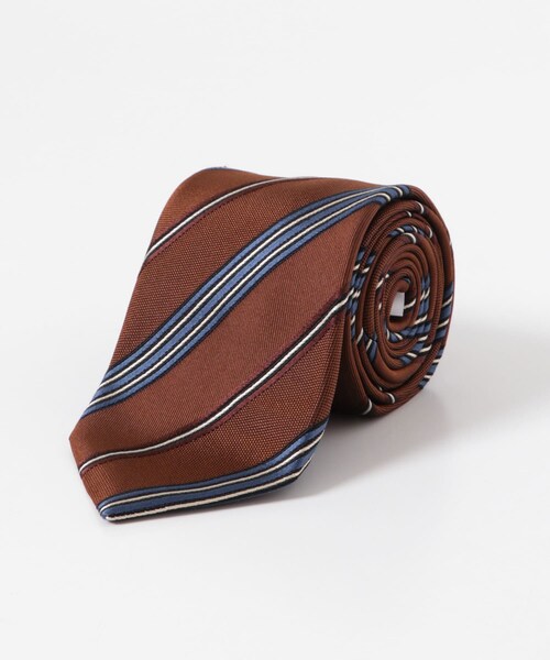 URBAN RESEARCH DOORS（アーバンリサーチドアーズ）の「LIFE STYLE TAILOR　25AW BBCファブリックタイST2（ネクタイ・メンズ・01NVY-RED/02ORG-BLU/03GRY-ORG・-）」の10枚目の写真