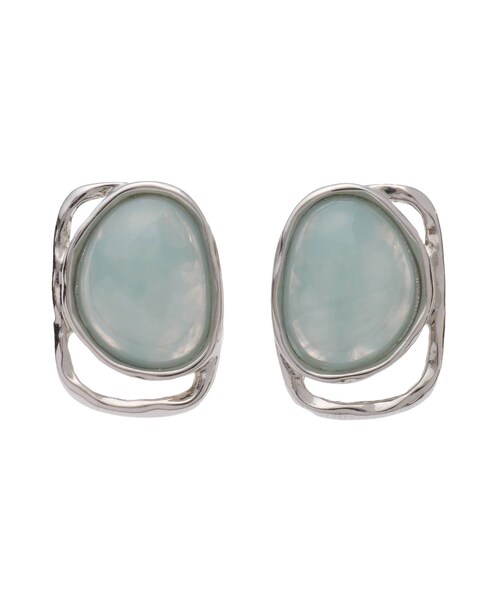 dazzlin（ダズリン）の「ペールカラーミニイヤリング（イヤリング・レディース・グリーン/ブルー/オフホワイト/ピンク・F）」の14枚目の写真