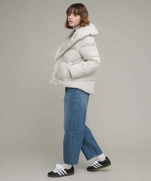 URBAN RESEARCH Sonny Label（アーバンリサーチサニーレーベル）の「『WEB限定』撥水ショールカラーミディコート（その他アウター・レディース・ブラック/ネイビー/ライトグレー・FREE）」の19枚目の写真