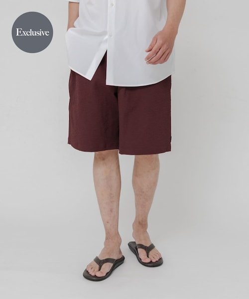 URBAN RESEARCH(アーバンリサーチ)の「『別注』THOUSAND MILE×URBAN RESEARCH SWIM SHORTS(その他パンツ・メンズ・BLACK/CHARCOAL/S.KHAKI/S.BLUE/BURGUNDY・M/L)」の5枚目の写真