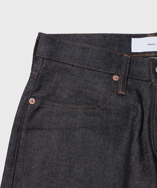 ADAM ET ROPE'(アダムエロペ)の「【SUGARHILL/シュガーヒル】MODERN DNEIM PANTS WIDE CUT(デニムパンツ・メンズ・ネイビー・30/32)」の7枚目の写真