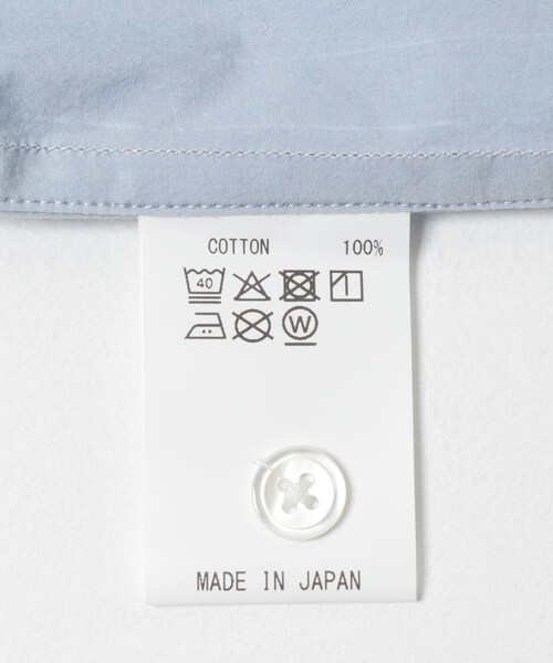 URBAN RESEARCH（アーバンリサーチ）の「SFC　COTTON STRIPE KUNG FU SHIRT（シャツ/ブラウス・メンズ・WHITE/SAX・M/L/XL/XXL）」の16枚目の写真