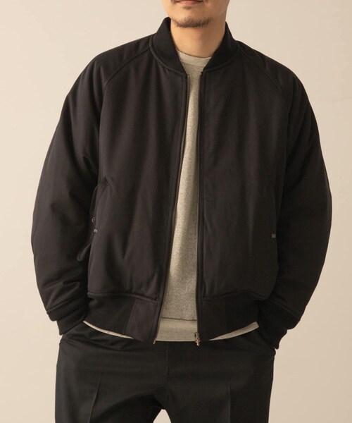 A PRESSE　Silk Padding Jacket