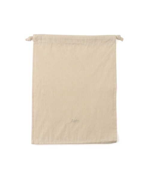 ADAM ET ROPE'（アダムエロペ）の「【Aeta/アエタ】Double Faced DRAWSTRING SHOULDER S（ハンドバッグ・メンズ・ブラック・F）」の9枚目の写真